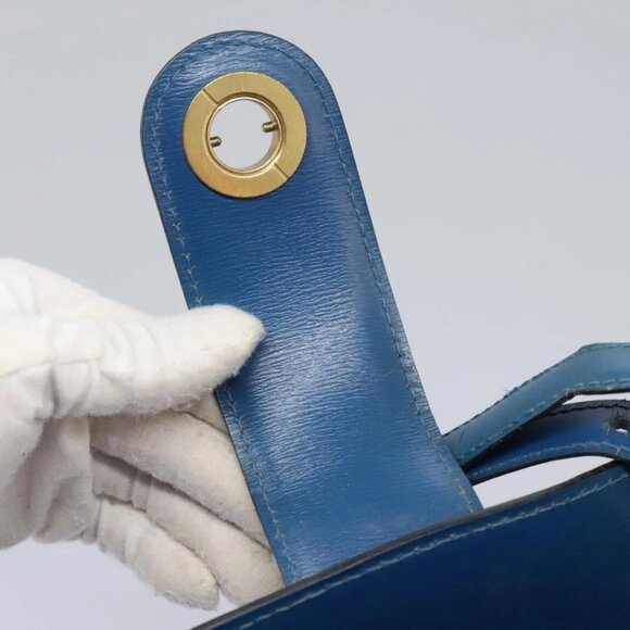 LOUIS VUITTON Epi Cluny Shoulder Bag Blue M52255 LV Auth ep8716 - Picture 11 of 16